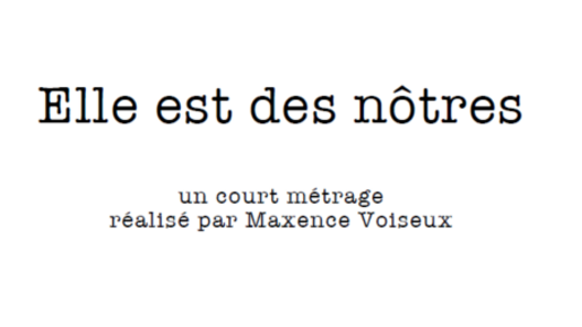 ELLE EST DES NOTRES
