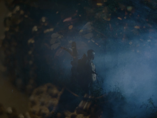 ©UN POINT BLEU PÂLE