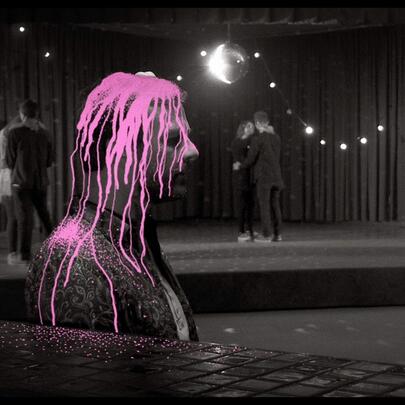 Je suis resté dans les bois