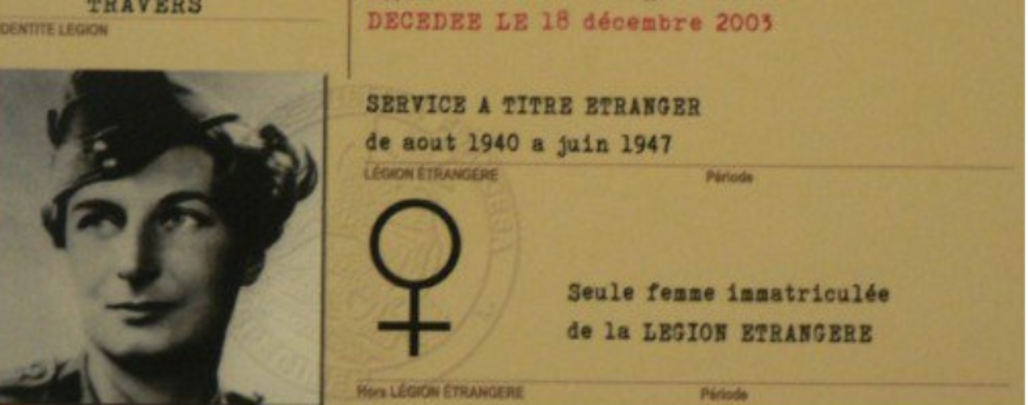 Susan, l'héroïne cachée de Bir Hakeim aka Susan Travers dans l'enfer de Bir Hakeim