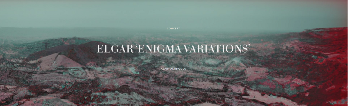 CONCERT ELGAR ENIGMA VARIATIONS